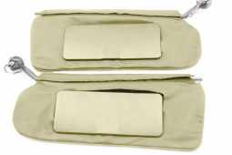 Synthetic Leather 2pc Sunvisors For C5 Corvette