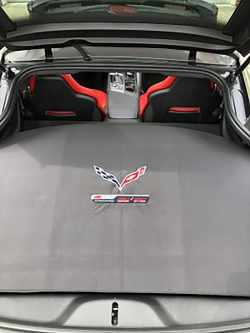 2015-2019 C7 Corvette C7 Coupe Top Cover - Flag & Z06 650 Supercharged Logo