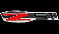 2014-2019 C7 Corvette Stingray Billet Chrome Z51 Badge