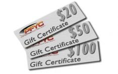 PFYC Gift Certificate