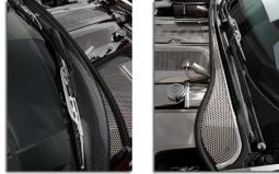 Perforated Stainless Wiper Cowl Cover for C5 Corvette