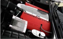 Polished or Perforated Plenum Cover for C5 Corvette