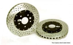 Baer Eradispeed Drilled and Slotted Rotors for C5 Corvette