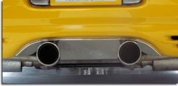 Exhaust Port Filler Panel for C5 Corvette with Borla