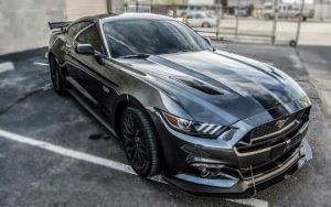 2015 2016 2017 6th Generation Mustang APR Carbon Fiber Front Splitter