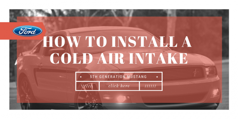 install cold air intake