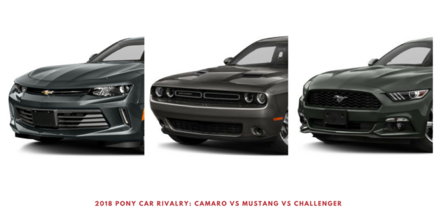 2018 Pony Car Rivalry_ Camaro vs Mustang vs Challenger