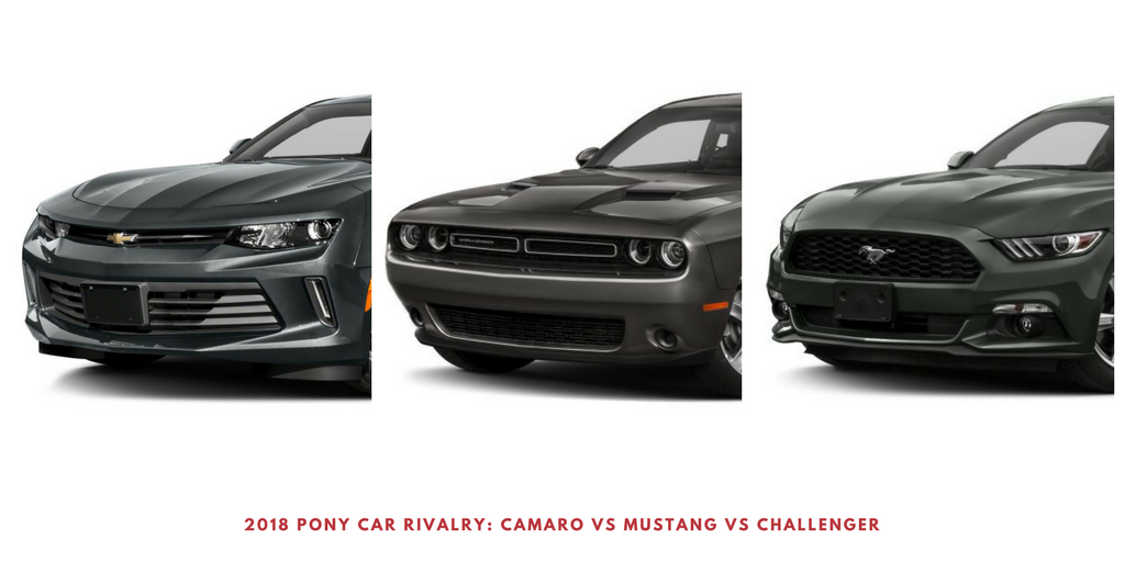 2018 Pony Car Rivalry: Camaro vs Mustang vs Challenger | PFYC Blog