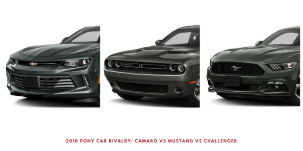 Camaro vs Mustang vs Challenger