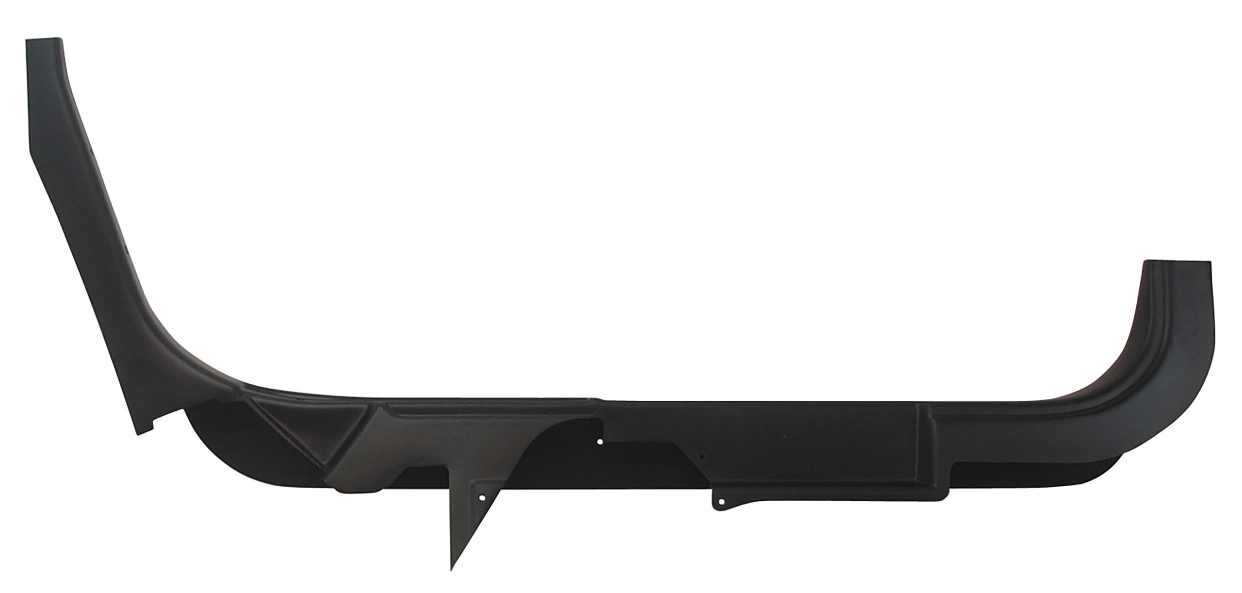 1984-1987 Corvette Door Sill Pads Black - CA