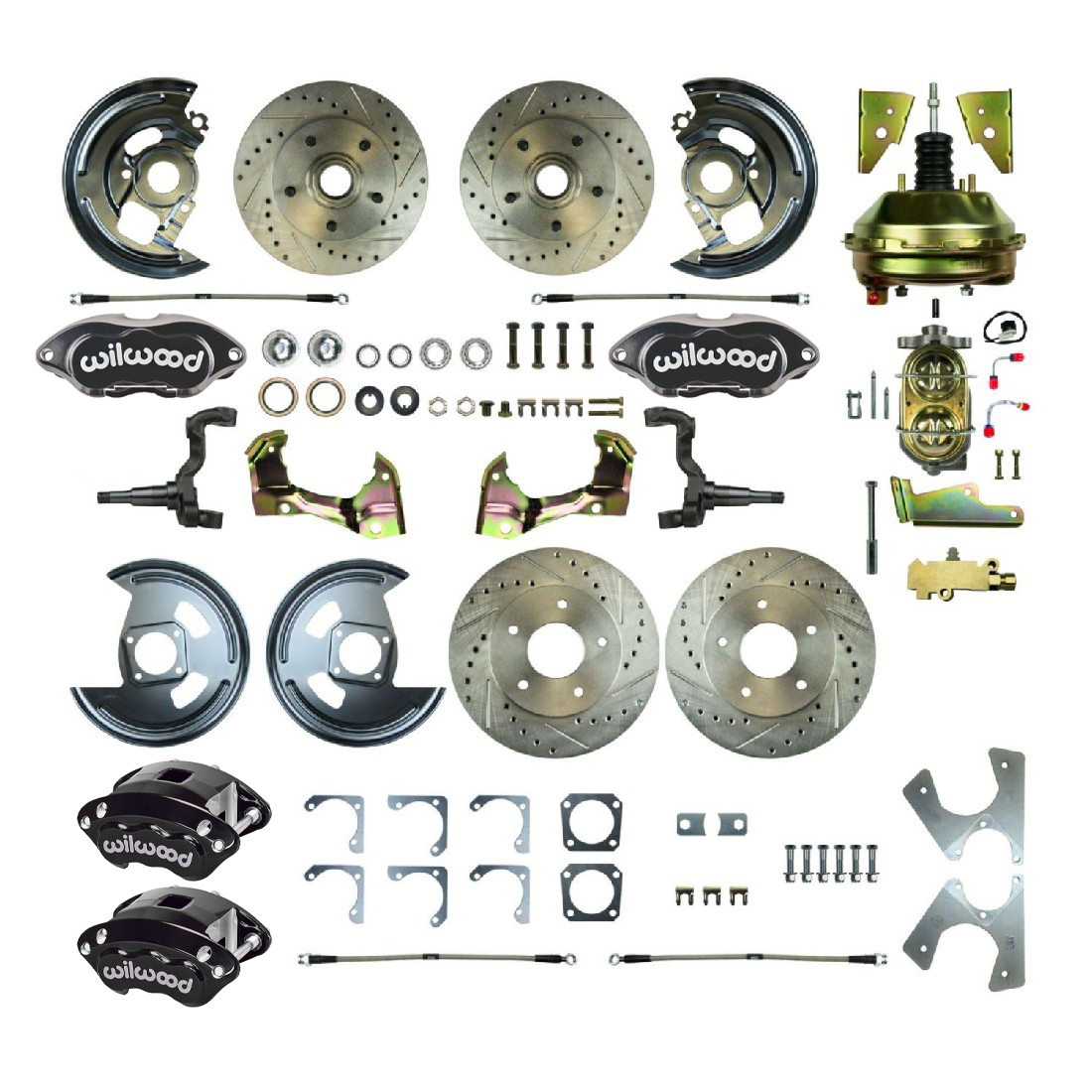 1964-1972 GM A-Body The Right Stuff Power 9" Disc Brake Conversion Kit