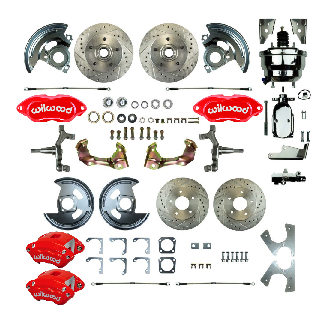 1967-1969 Chevrolet Camaro Pontiac Firebird The Right Stuff Performance Disc Brake Conversion Kit...