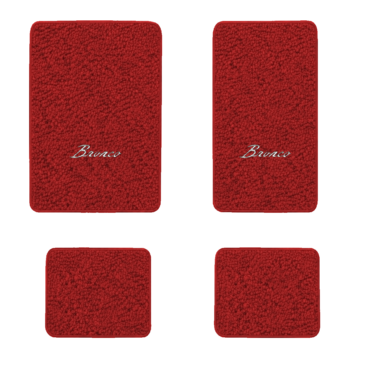Ford Signs Lettering PFYC.com > Auto Custom Carpets > 4-Piece Floor Mats with Embroidered ...