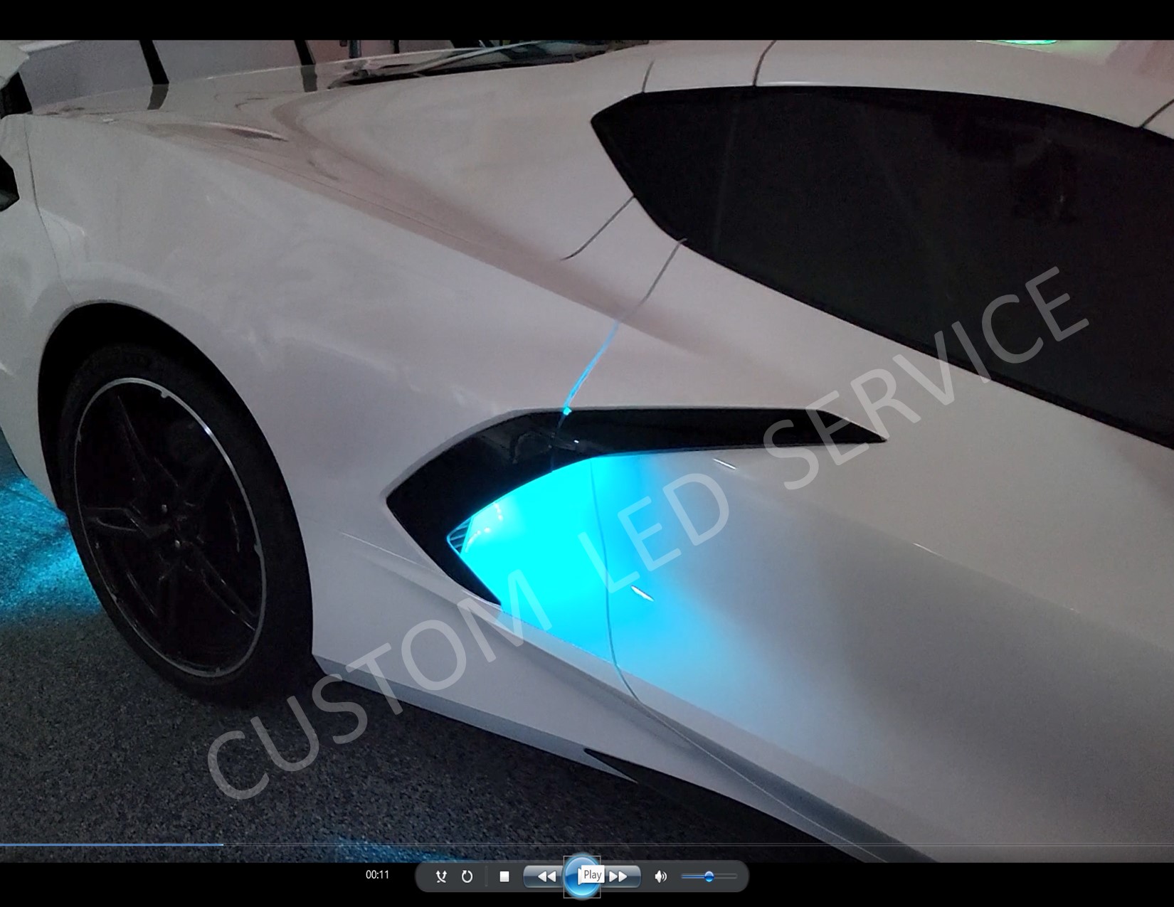 Custom LED Level RGB LED System For C8 Corvette Convertible PFYC