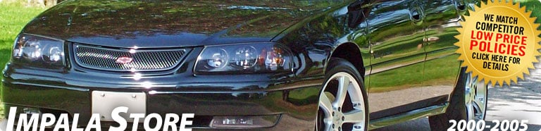 2000 2005 Chevy Impala Accessories Chevrolet Impala Parts