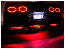 LED Rear Fascia Lower Vent Lighting Kit for C5 Corvette