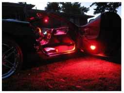 LED Under Door Puddle Lighting Kit for C5 and C6 Corvette