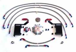 LG Motorsports Differential And Transmission Cooler Pump/Kit For C5/C6 Corvette