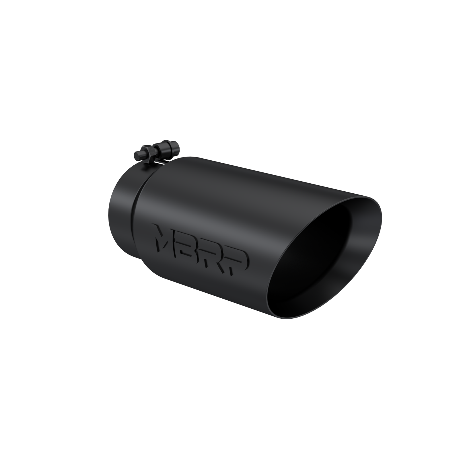 MBRP Exhaust Tip 5 Inch O.D. Dual Wall Angled 4 Inch Inlet 12 Inch