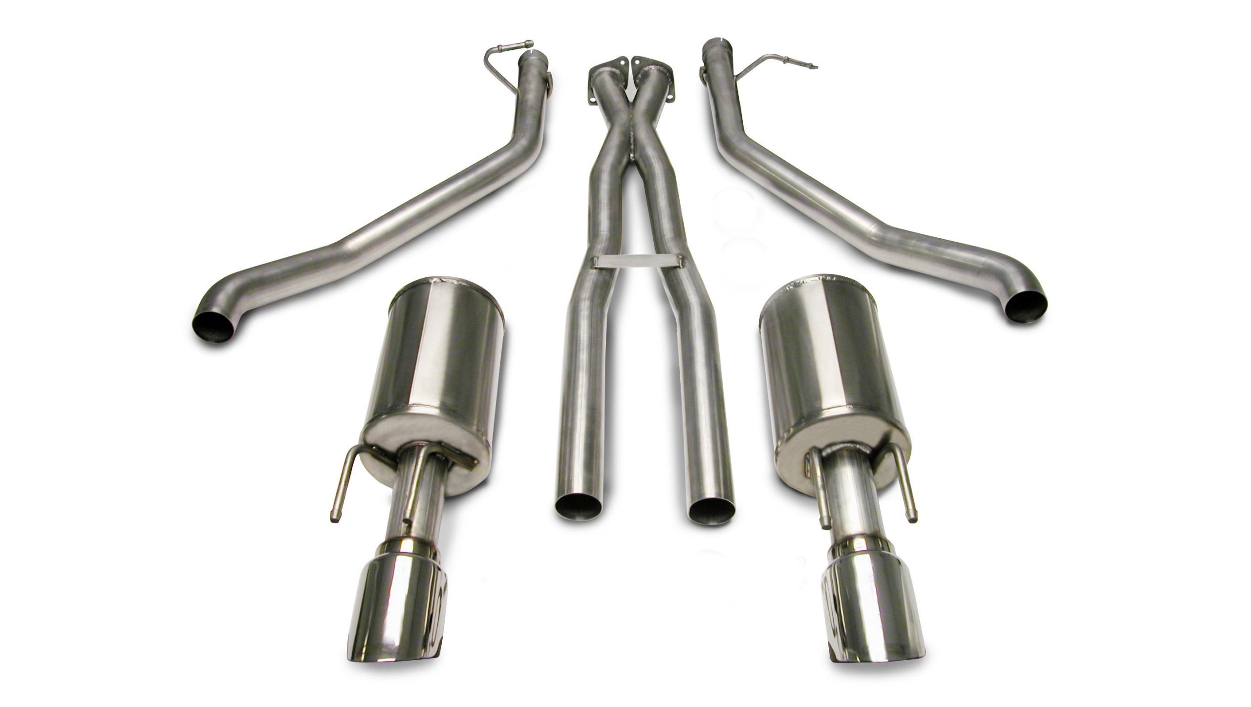 Corsa 14189 Catback Exhaust System with XO Crossover Pipe 