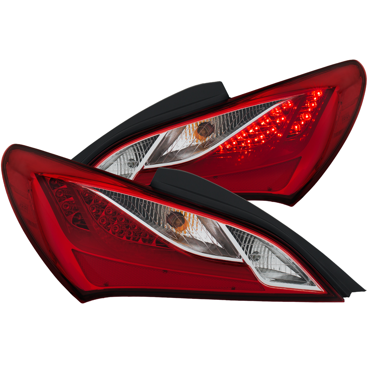 Anzo 321334 LED Tail Light Assembly for 20102013 Hyundai