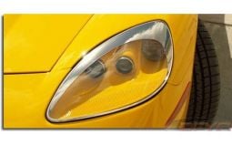 Chrome ABS Eyebrow Kit for C6 Corvette