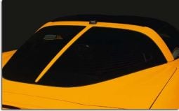 Body Color Painted C6 Corvette Rear Window Trim