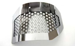 Perforated Stainless Power Steering Cover for C6 Corvette ZR1