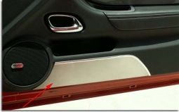 Stainless Door Panel Kick Plates 2010-2015 Camaro