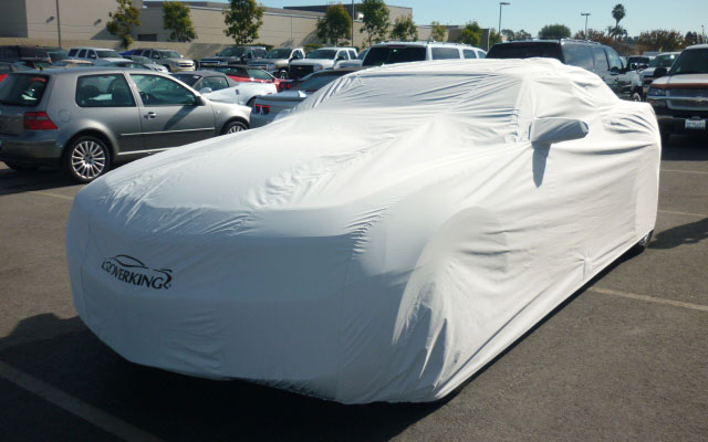 Coverking Custom Fit Car Cover for Select Chevrolet Models Stormproof (Tan) - 2