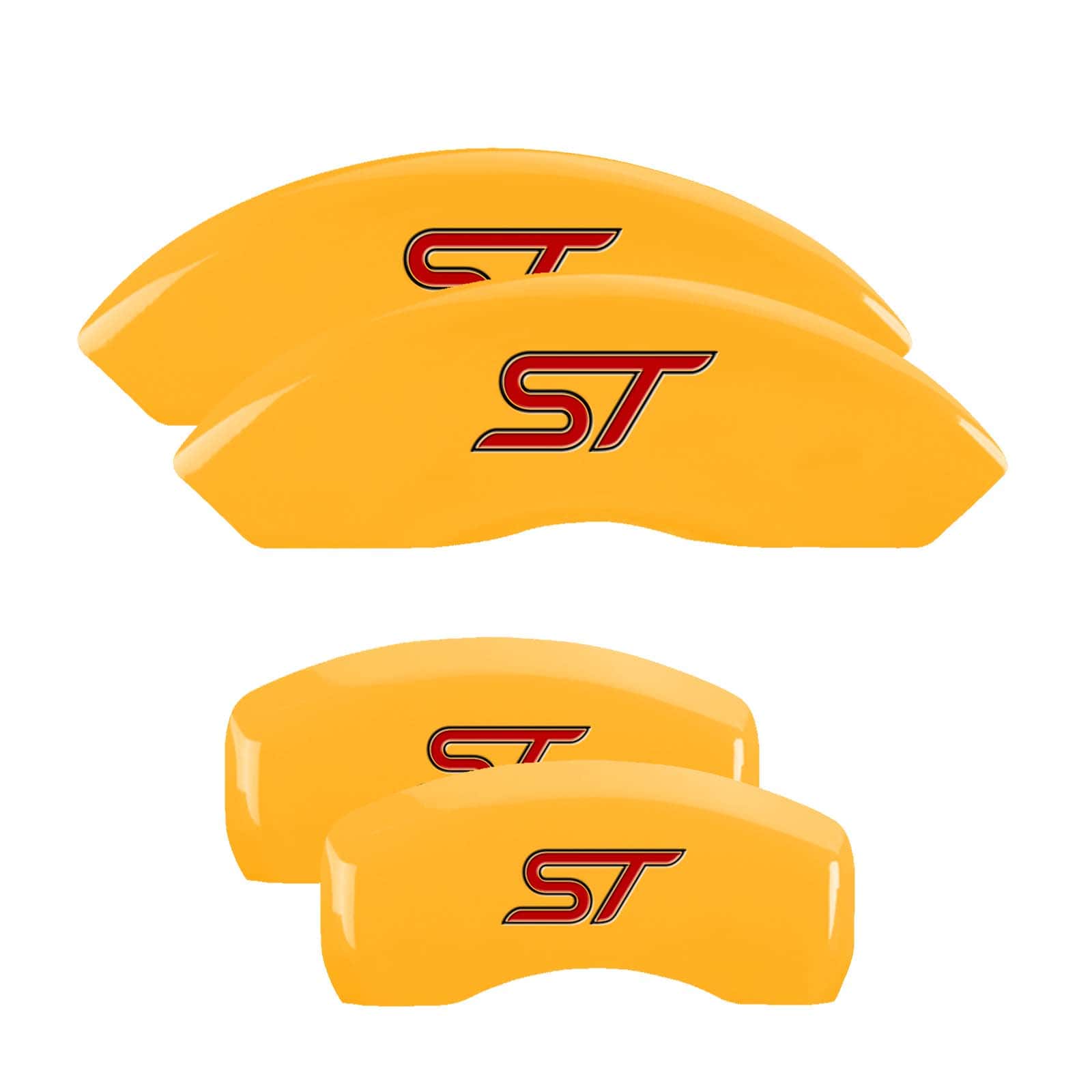 MGP Caliper Covers for 2013-2018 Ford Focus ST (Yellow) | PFYC