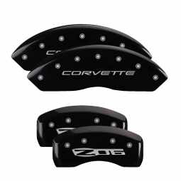 MGP Caliper Covers 1997-2004 Chevrolet C5 Corvette (Black)