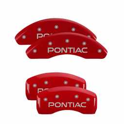 MGP Caliper Covers 1999-2003 Pontiac Grand Prix or Bonneville (Red)