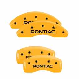 MGP Caliper Covers 1999-2003 Pontiac Grand Prix or Bonneville (Yellow)