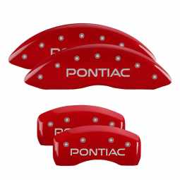 MGP Caliper Covers 2004-2006 Pontiac GTO (Red)