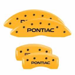 MGP Caliper Covers 2004-2006 Pontiac GTO (Yellow)