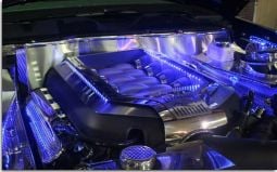 Illuminated Engine Shroud Covers for 2011-2014 Mustang