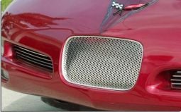 Perforated Stainless Steel Front Tag Plate Cover for C5 Corvette