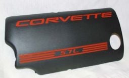 Valve Cover Letters and Stripes for 1997-2004 C5 Corvette