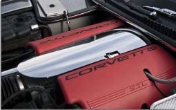 Polished Stainless Radiator Cover for C5 Corvette
