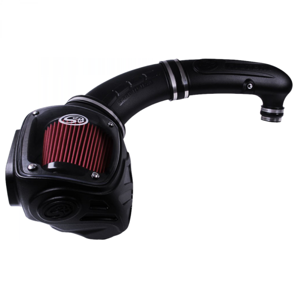 S&B Filters 75-5079 Cold Air Intake For 97-06 Jeep Wrangler TJ   Oiled Cotton Cleanable Red | PFYC
