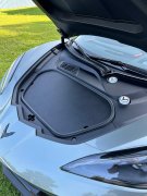 2020-26 C8 Corvette Leather Frunk Storage Cover