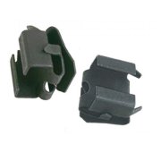 1984-96 C4 Corvette Hood Cable Retaining Clips on Latch (pair)