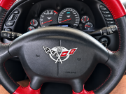 1997-2004 C5 Corvette Steering Wheel Domed Decal Emblem