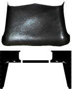 1940-1947 Ford Truck AcoustiShield Molded Headliner and Quarter Panels ABS Leather