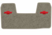 Illustration of 1988-1999 Chevrolet C1500 Column Shift Cutpile floor mats, 1 piece, in 7623 Med S...