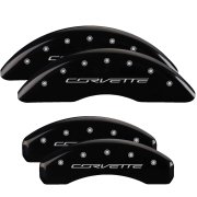 MGP Caliper Covers 2014-19 C7 Corvette Stingray (Black)