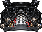 2020-2026 C8 Corvette HTC Speedway Composites Chassis Strut X Brace