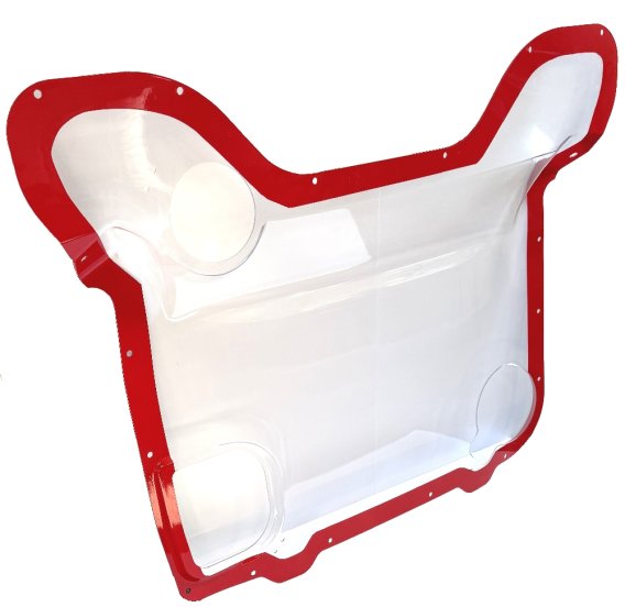 Convertible Clear Engine Bay Cover (Stingray/E-Ray/Z06) For 2021-2026 C8 Corvette