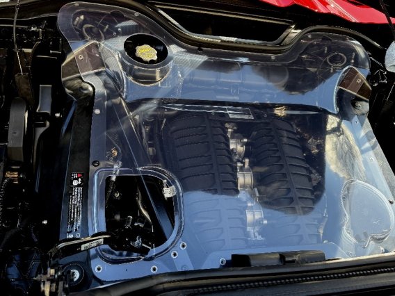 Convertible Clear Engine Bay Cover (Stingray/E-Ray/Z06) For 2021-2026 C8 Corvette